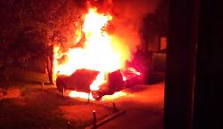 За 8 місяців на Закарпатті підпалили 26 автомобілів